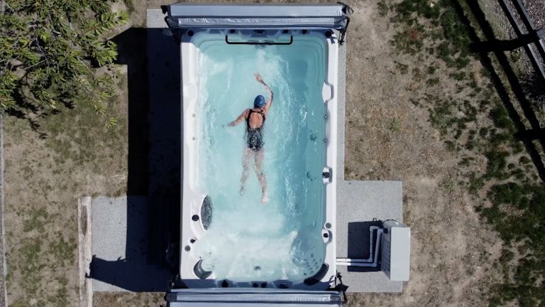 swim spa training at home video thumbnail