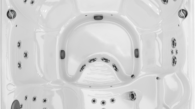 Jacuzzi j275 spa top view