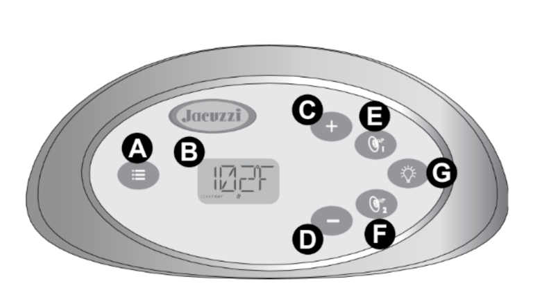 j-200 keypad buttons