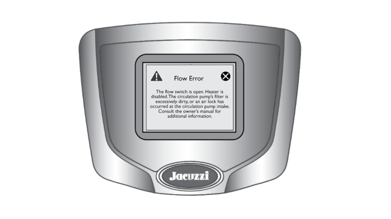 j-400 error message on keypad