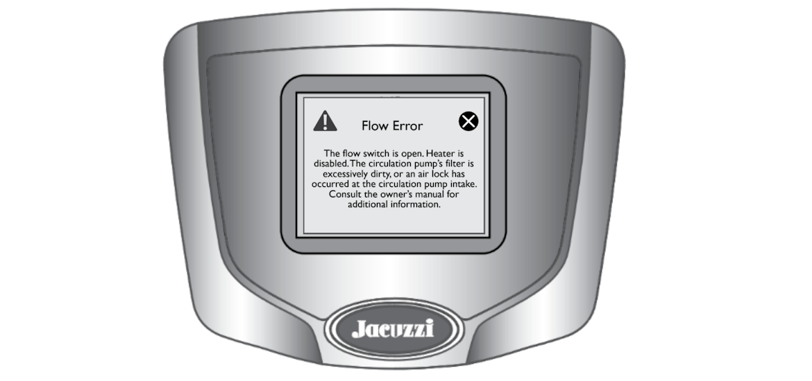 j-400 error message on keypad