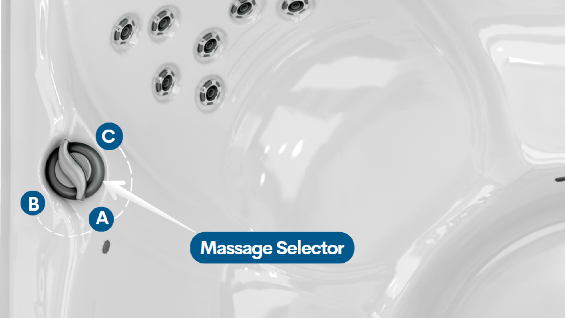 j-200 massage selector