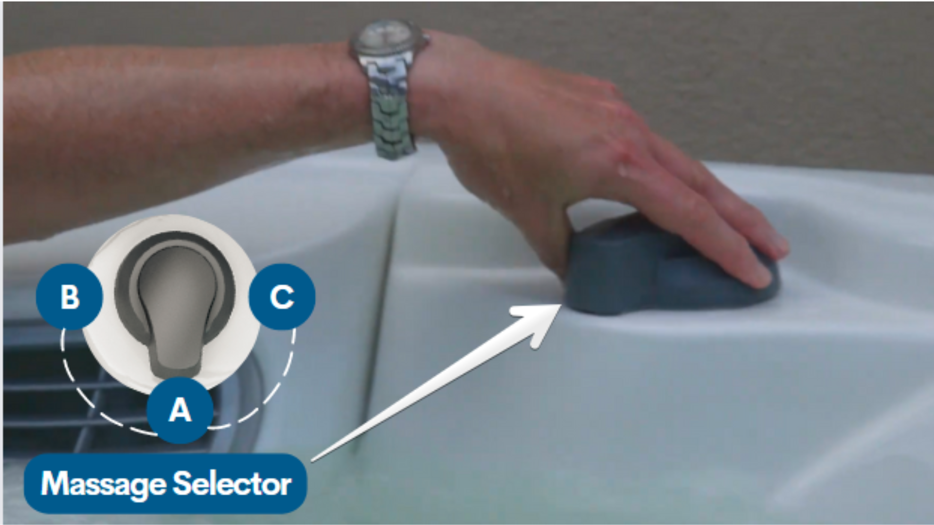 j-300 massage selector