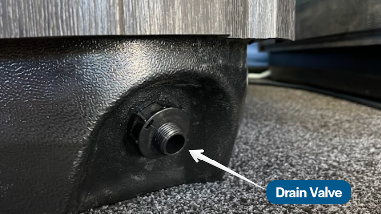 jacuzzi drain valve without cap