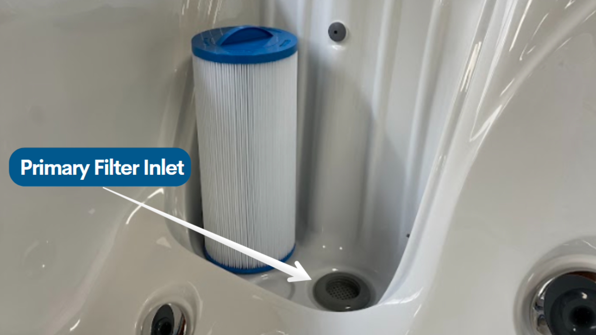 jacuzzi j-300 series primary filter inlet