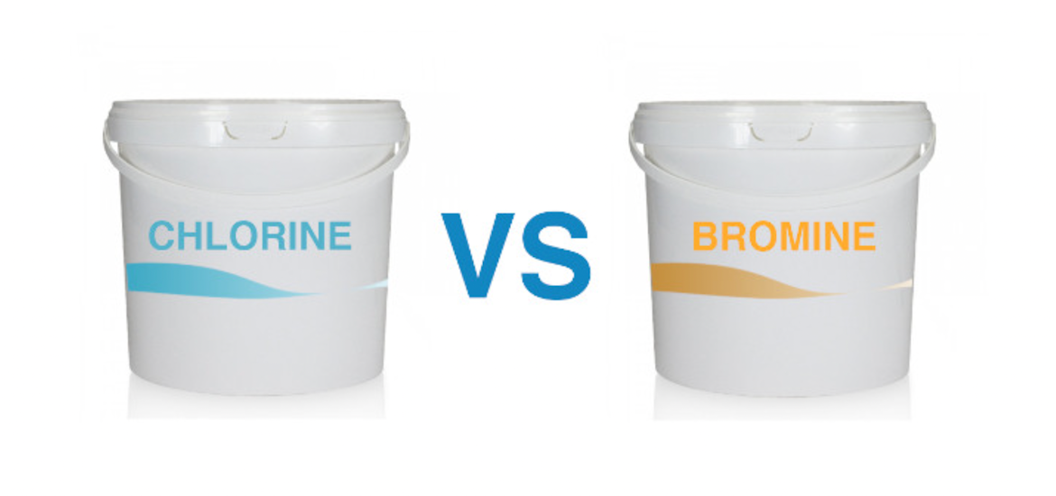 chlorine versus bromine