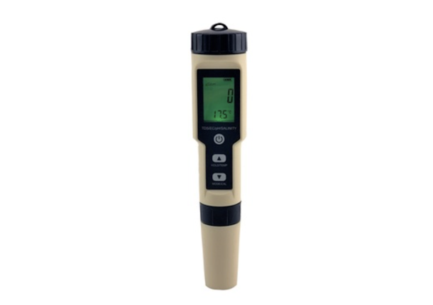 pH Tester / Salinity Tester and Temperature Probe All in One