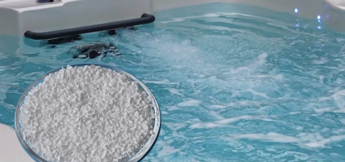 Problems with chlorine sanitiser for spa pools hero