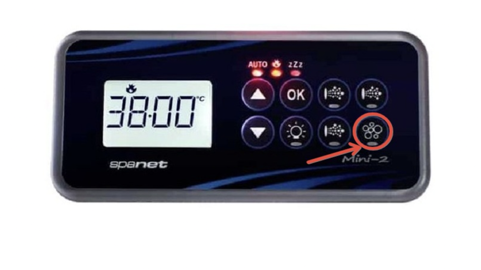 Turn on Spa blower on SpaNet controller