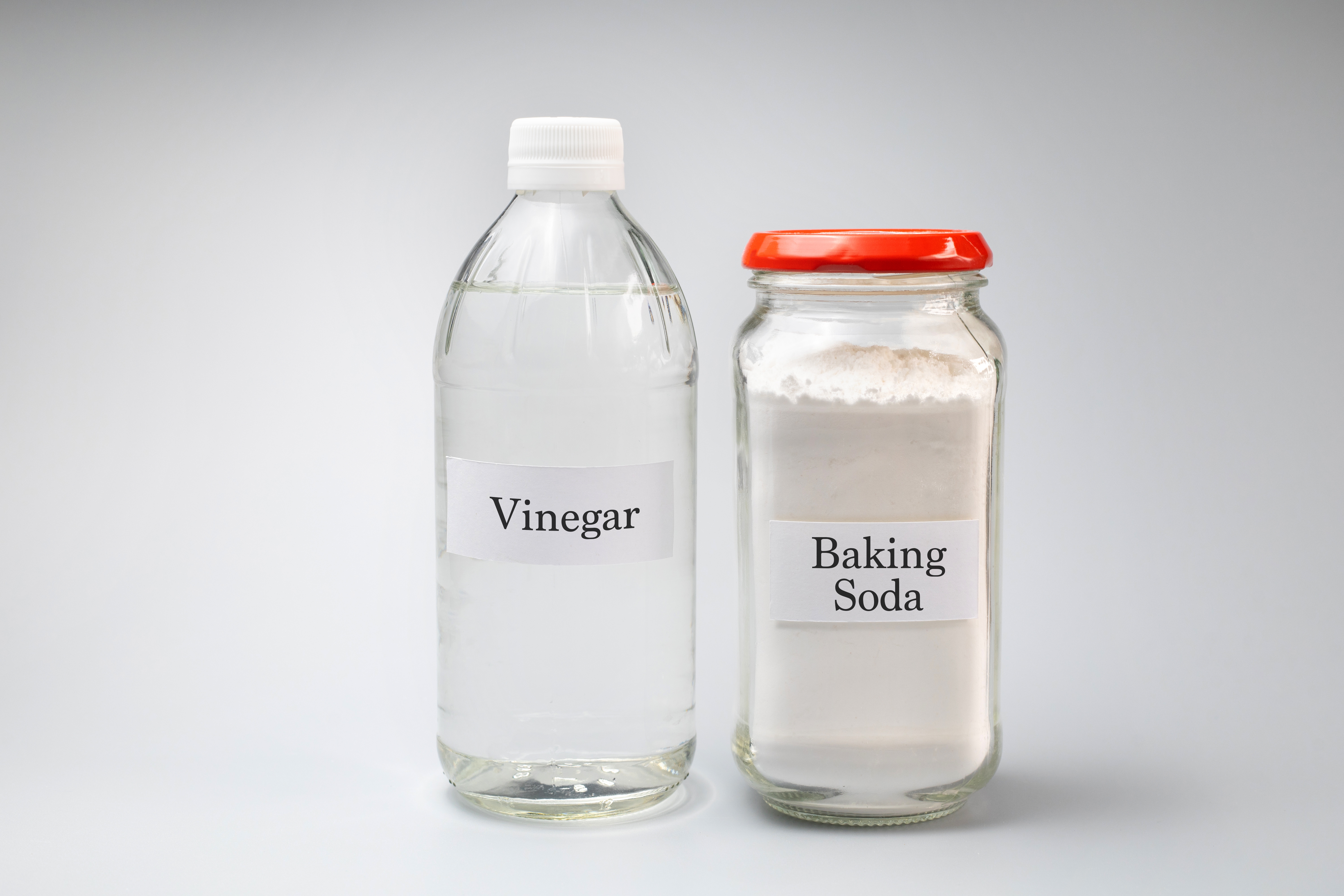 vinegar and baking soda for spa