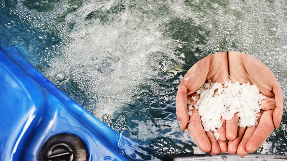 Get Rid of White Flakes in Your Spa Causes & Solutions