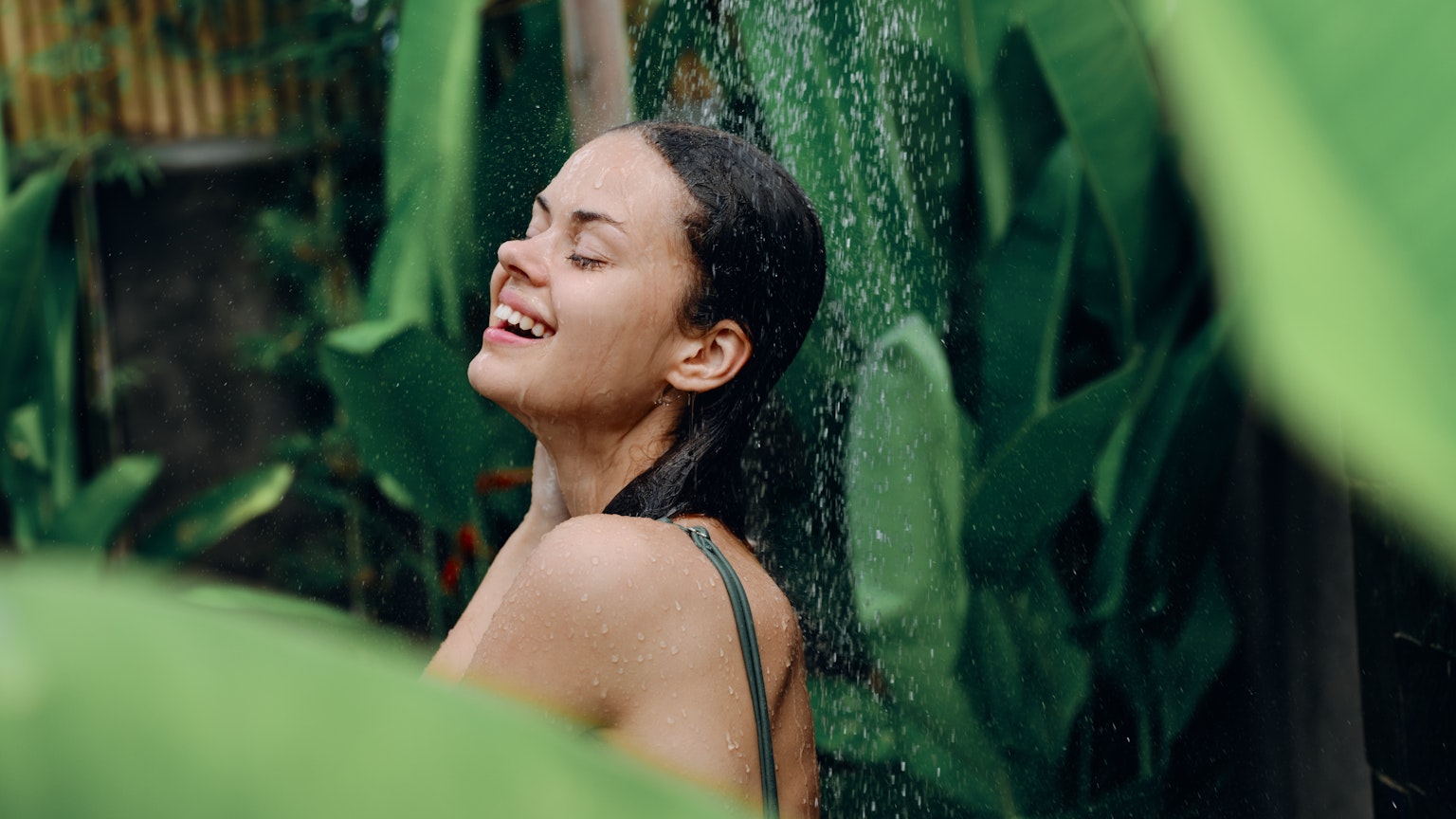 outdoor shower