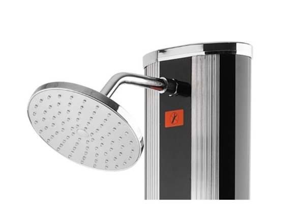 Poolstar 40L Solar Shower With Foot Shower