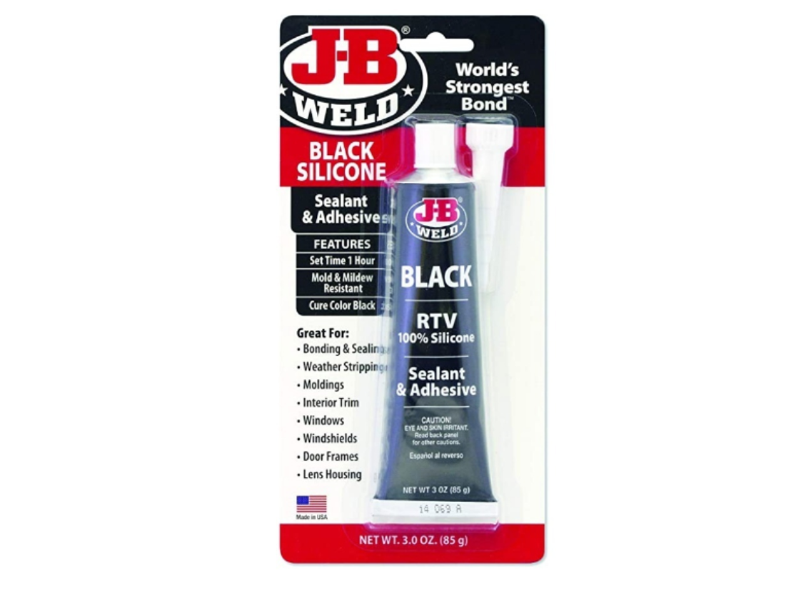 J-B Weld Black RTV Silicone Sealant 85gm