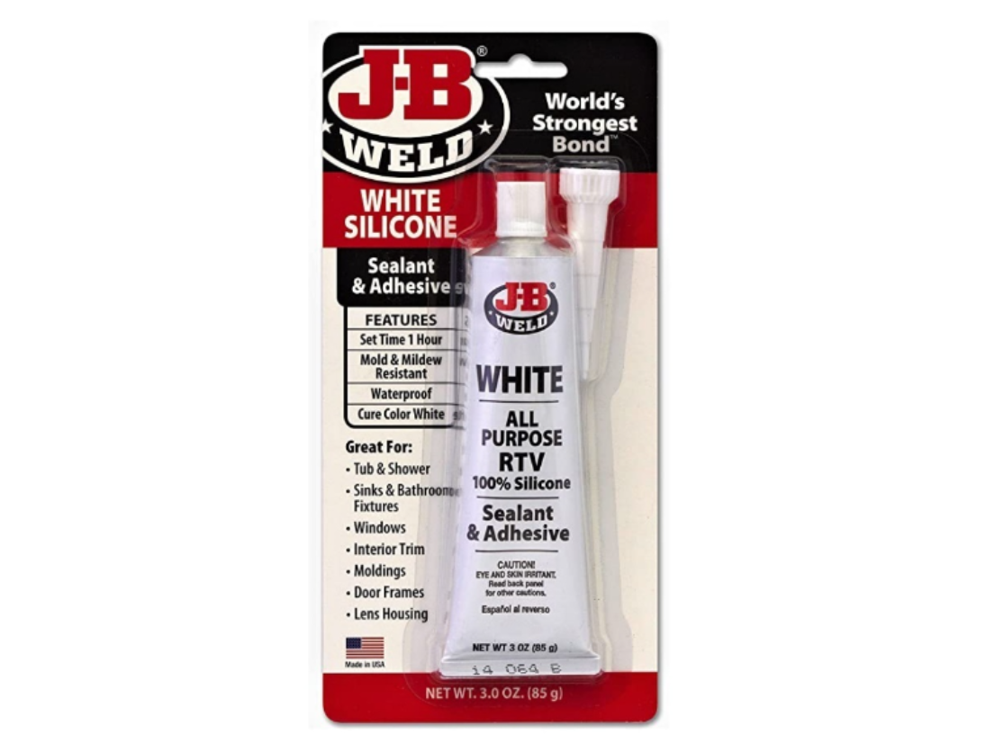 J-B Weld White RTV Silicone Sealant 85gm