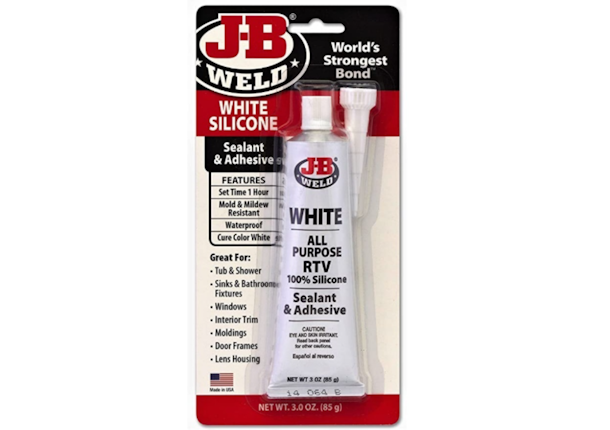 J-B Weld White RTV Silicone Sealant 85gm