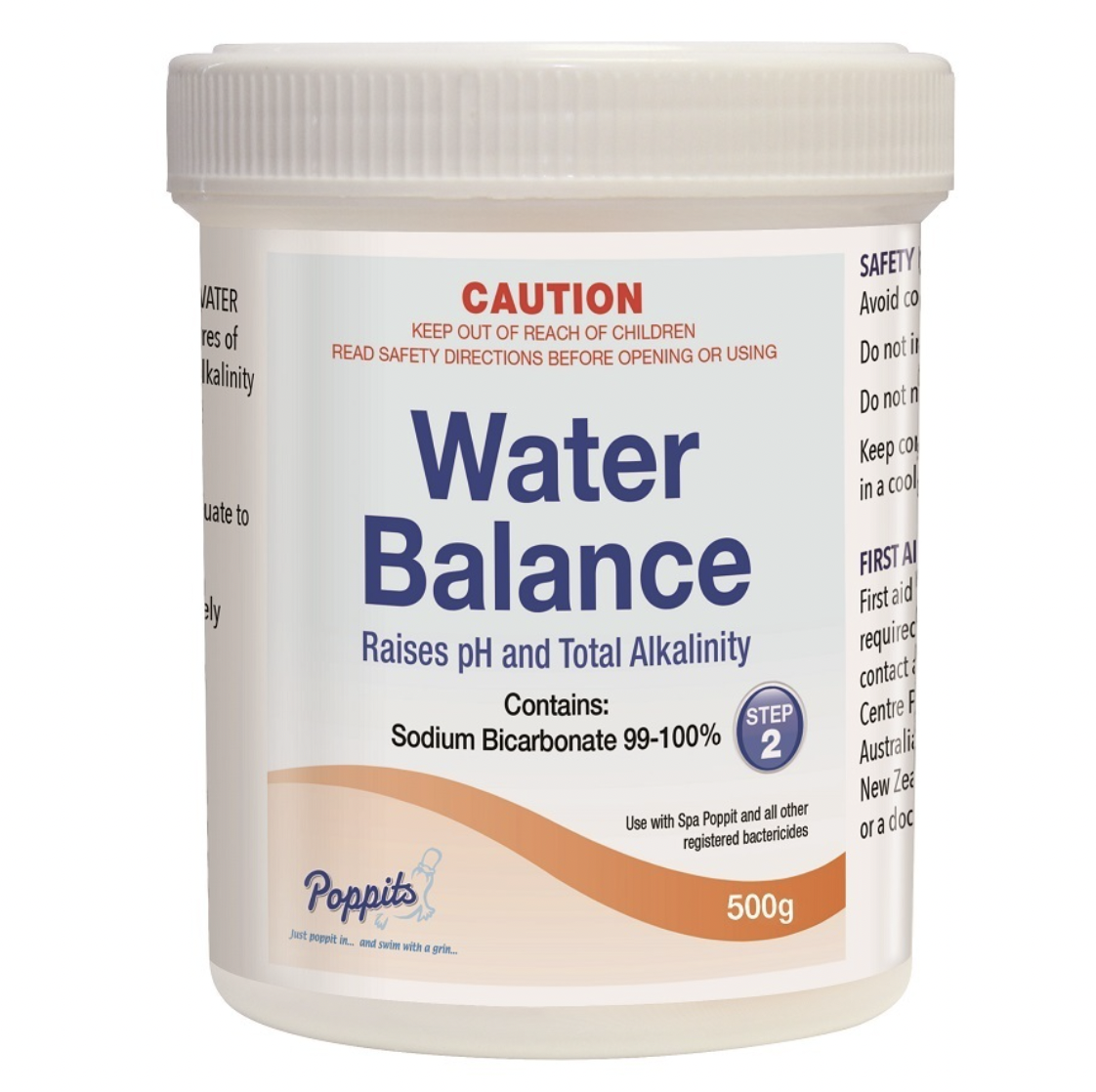 Poppits 500g Spa Pool Water Balance
