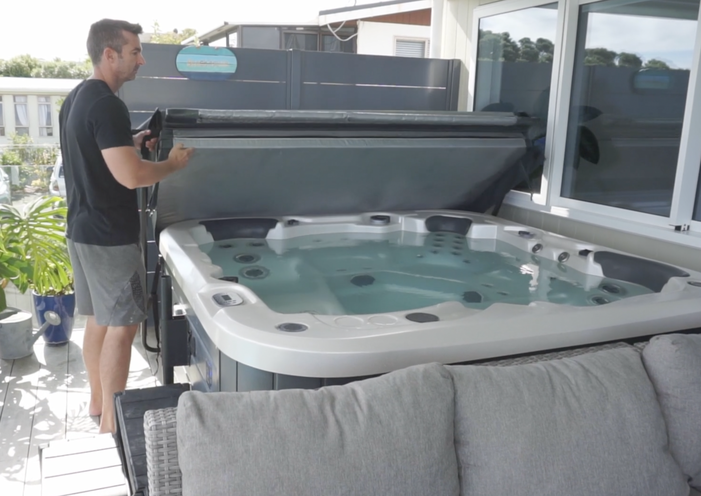 how to care for your spa cover video thumbnail