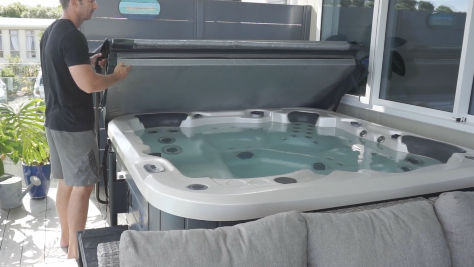 how to care for your spa cover video thumbnail