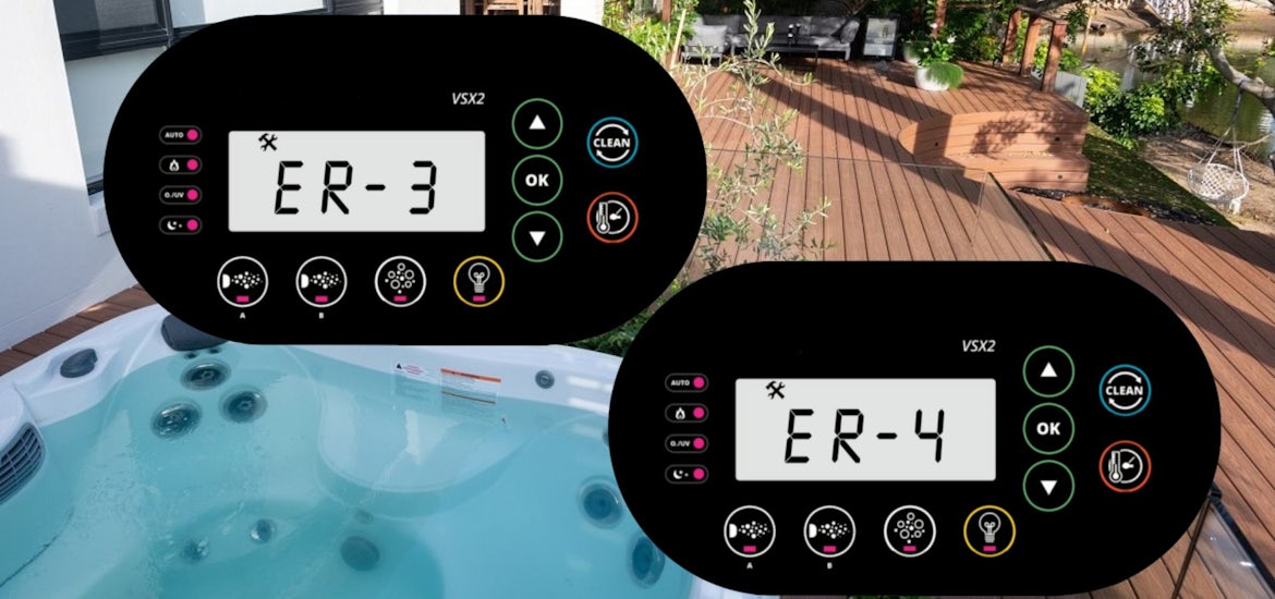 Error 3 and error 4 messages on Vortex
