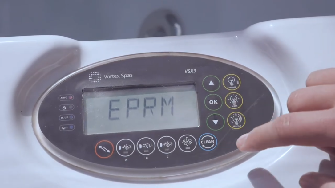 Vortex Control Panel Vortex™ and Fisher™ Spas | Troubleshooting Guides