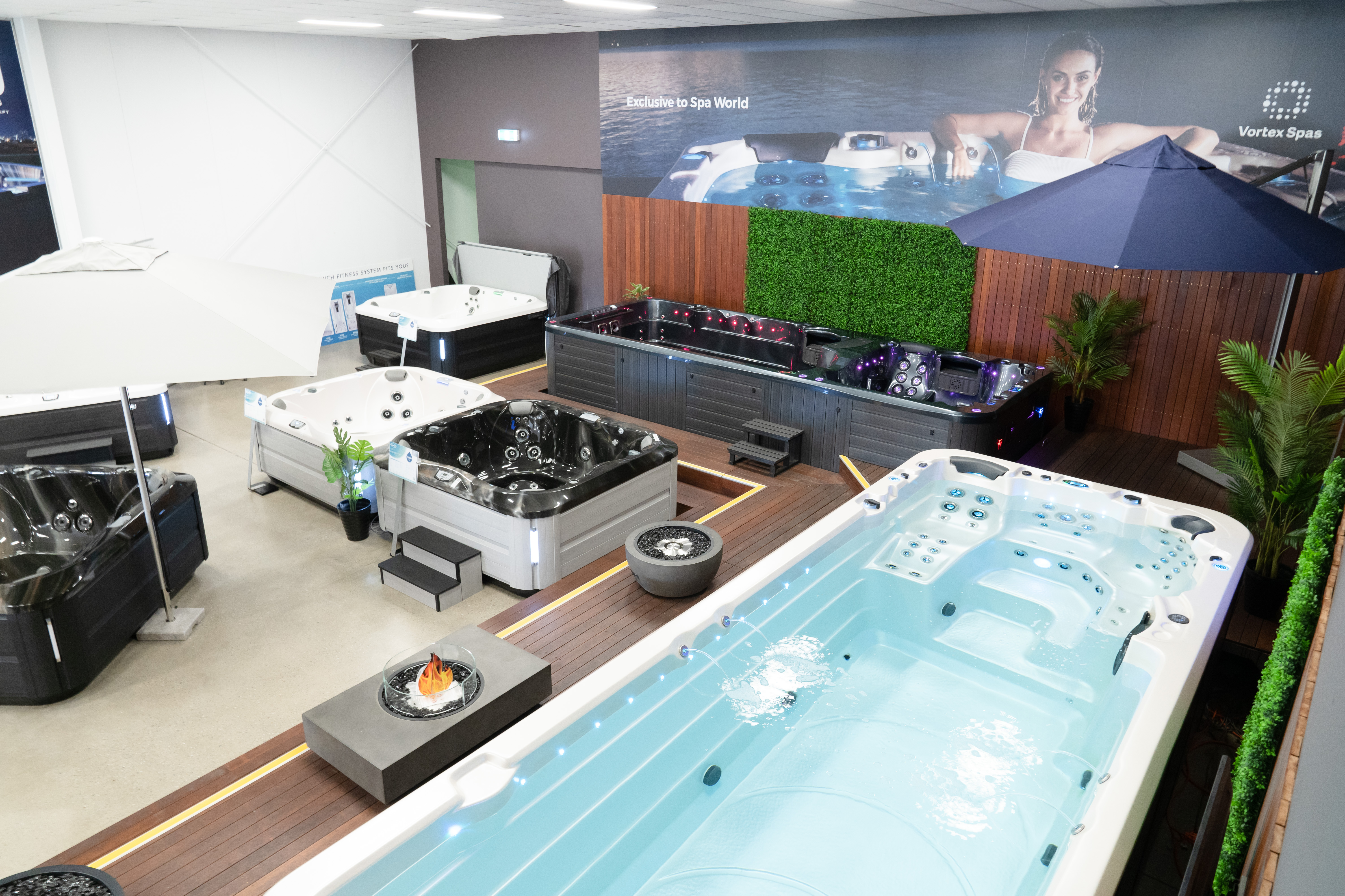 swim spa retailers near me