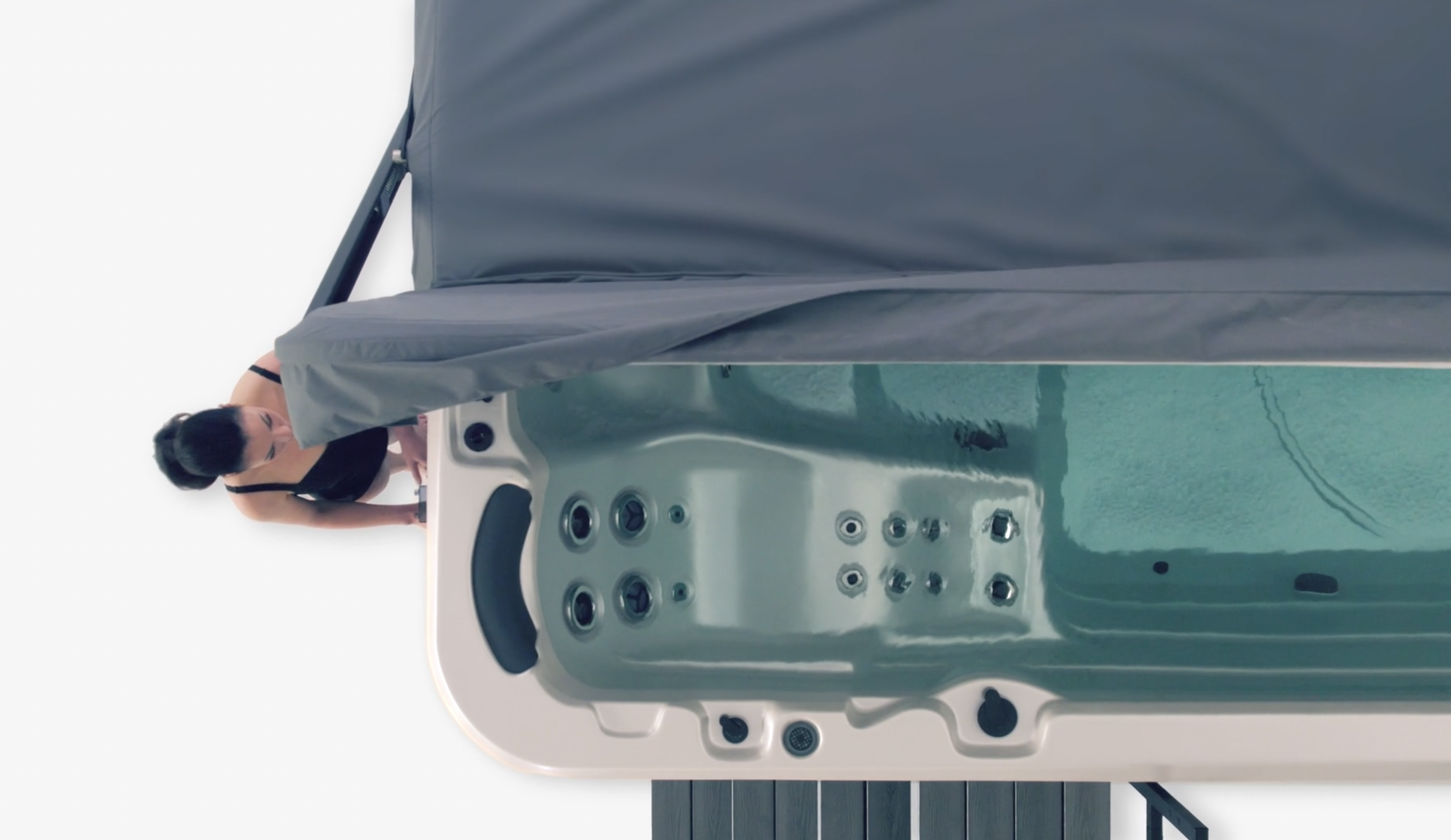 Clearlift swim spa cover