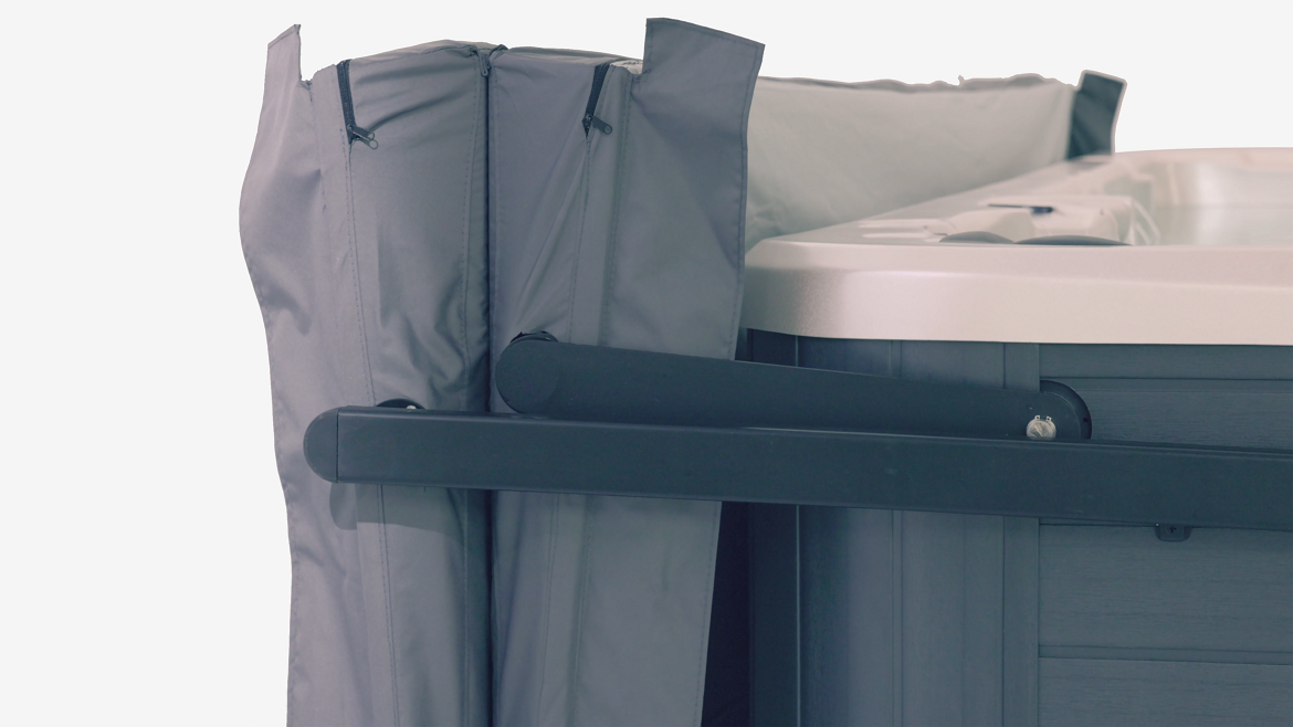 ClearLift motorised pool cover for swim spas