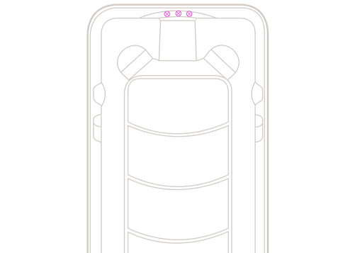Vortex Aquagym Max 2024 model swim jet layout