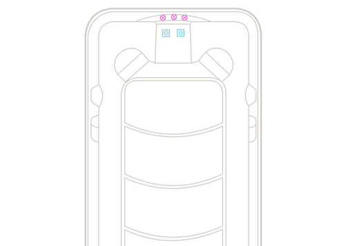 Vortex Aquagym Max Pro 2024 model swim jets layout