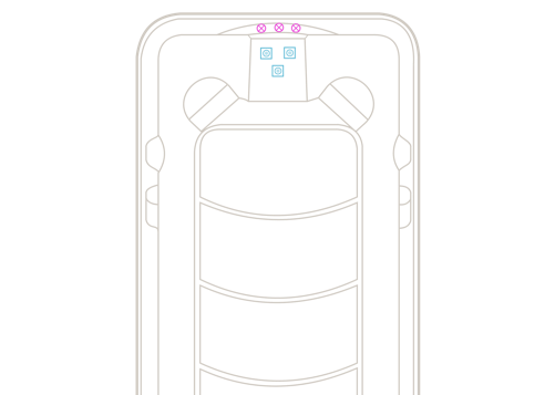 Vortex Aquagym Max Pro Plus 2024 model swim jets layout