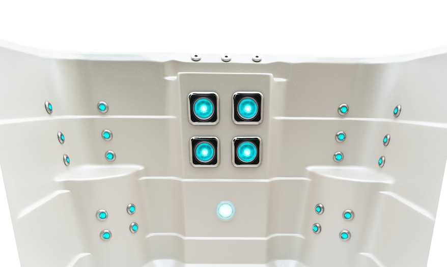 2024 Vortex Swim Spa jets