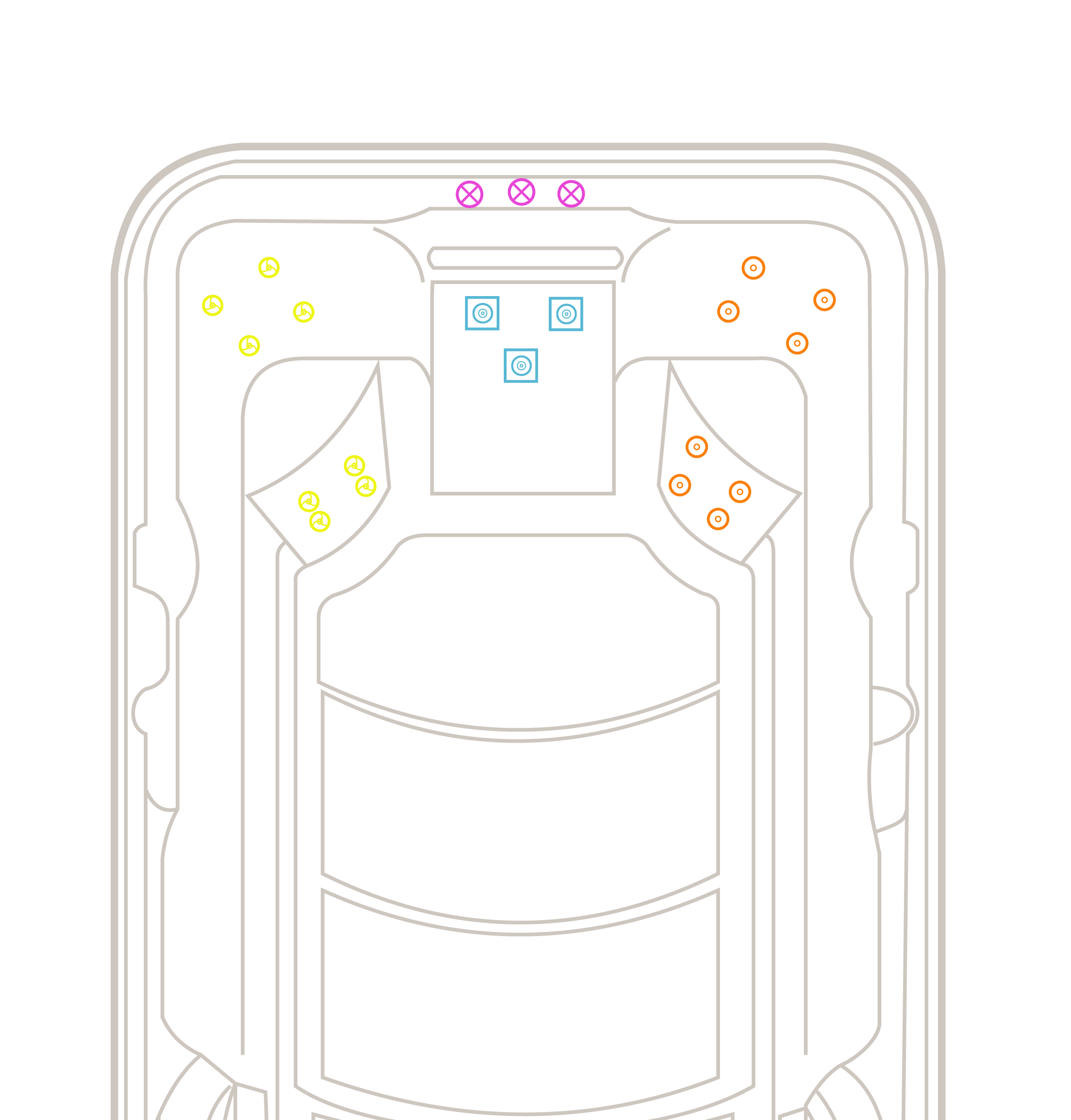 2024 Hydrozone Pro Plus jet layout