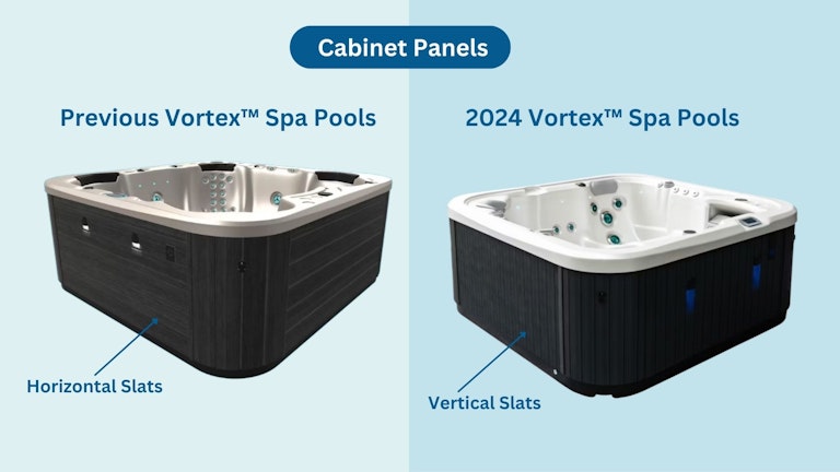 2024 Vortex cabinet panels