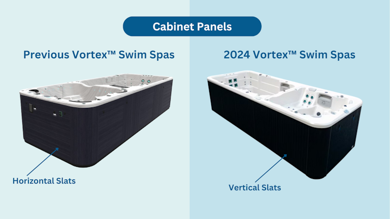 2024 Vortex cabinet panel