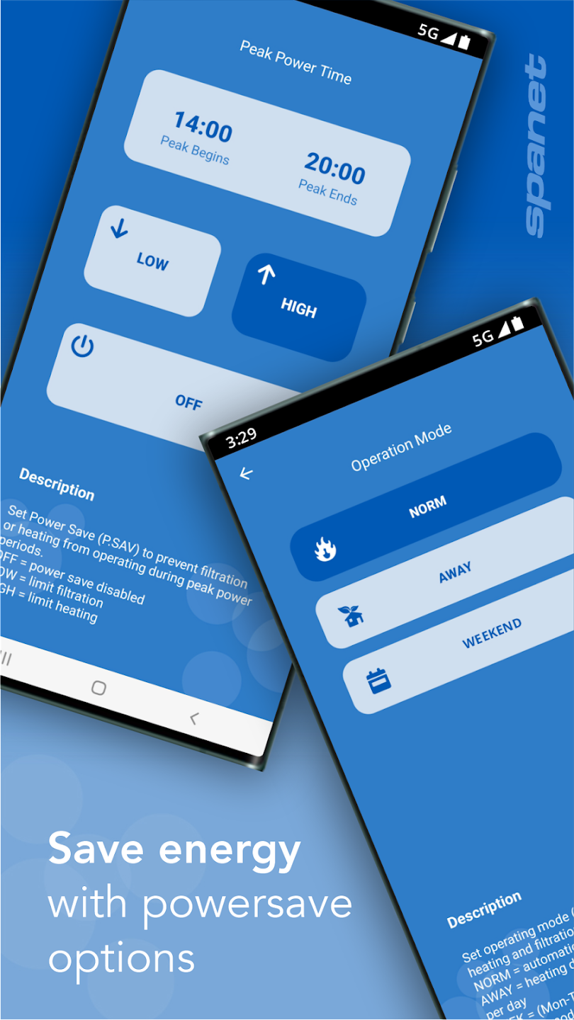 Smartlink app energy saver