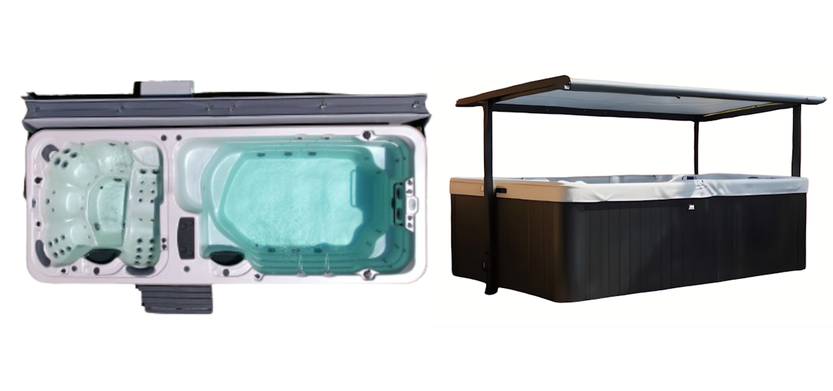 ClearLift vs Covana swim spa covers
