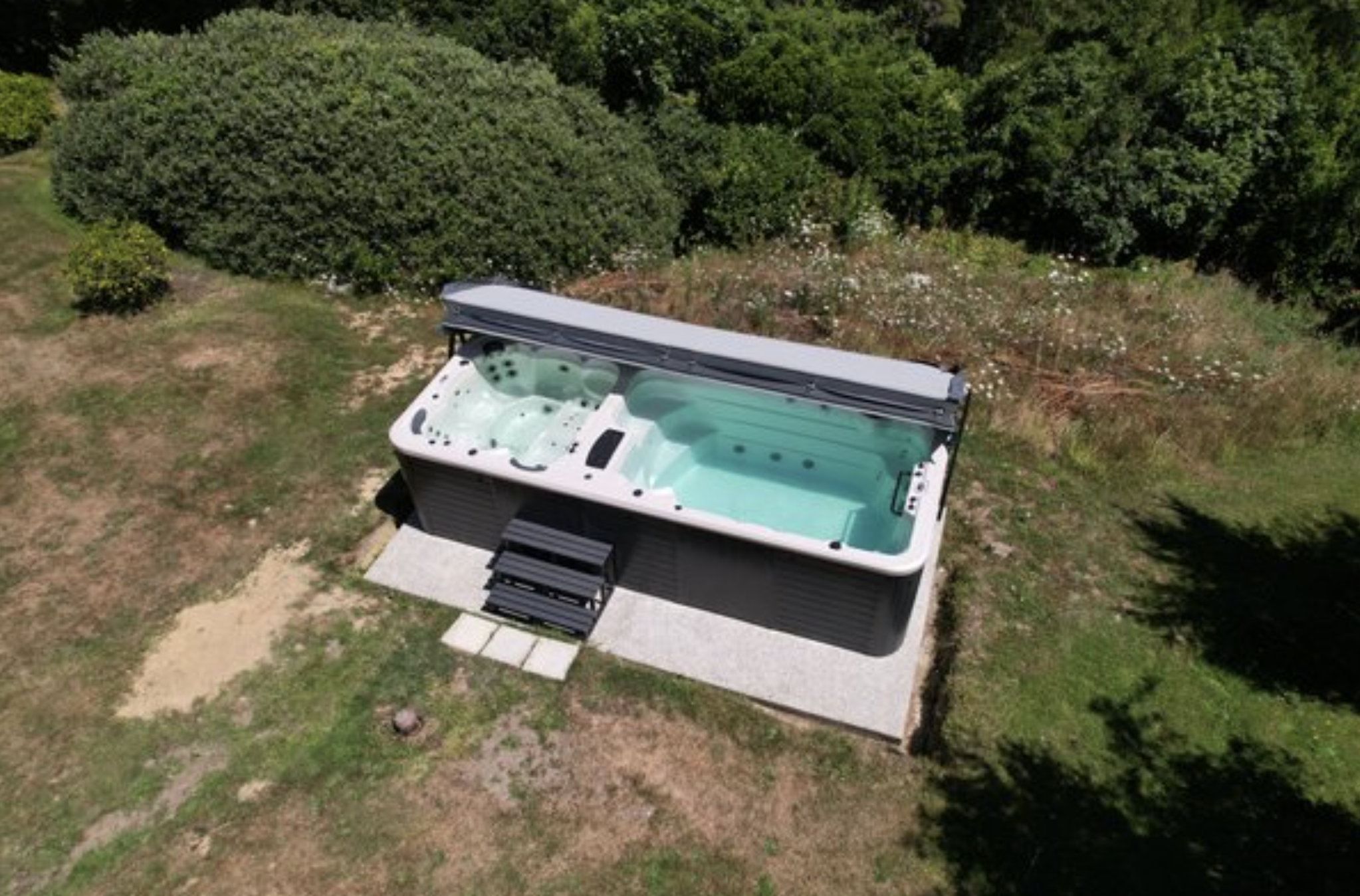 What is an automatic swim spa or pool cover hero