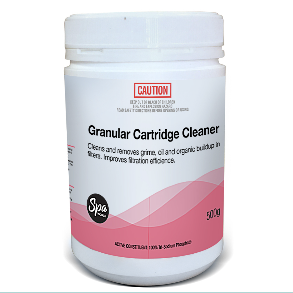 Spa World 500gm Granular Filter Cleaner