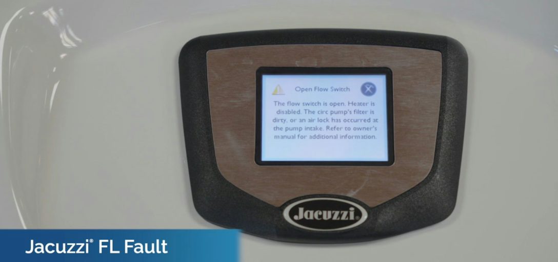 Jacuzzi Sensor How to | Jacuzzi® Spa open sensor (flow sensor/switch) error