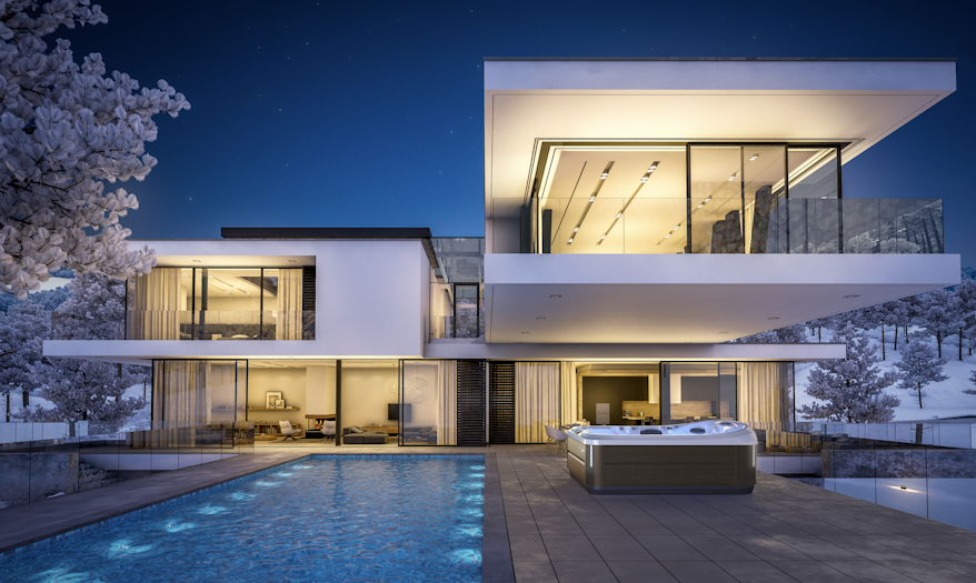 J-495 in a luxurious home