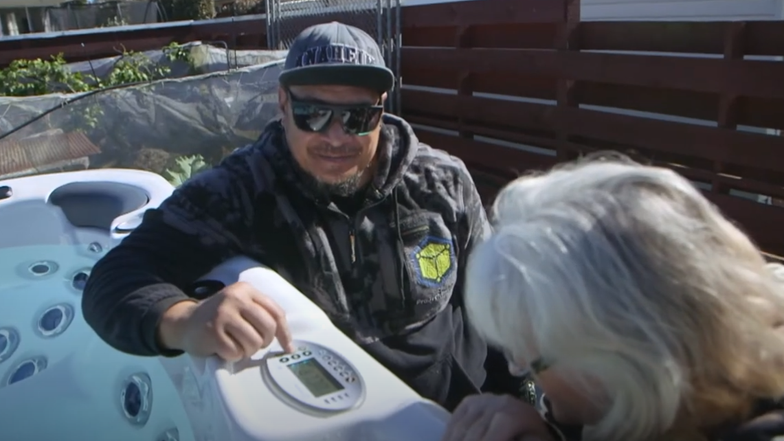 Spa World keypad tutorial