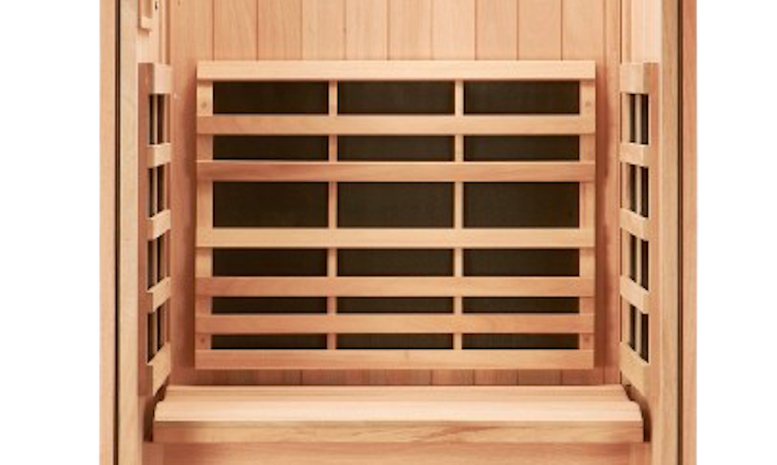Jacuzzi® 1 Person Infrared Sauna Built-In Ergonomic Backrest