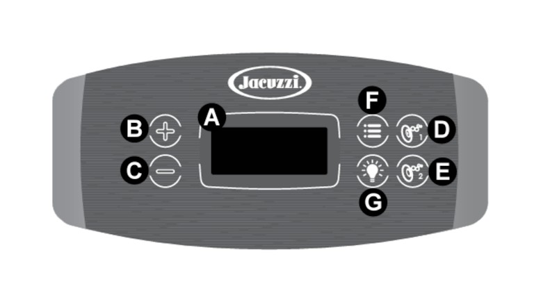 J-200 2023 Model Keypad