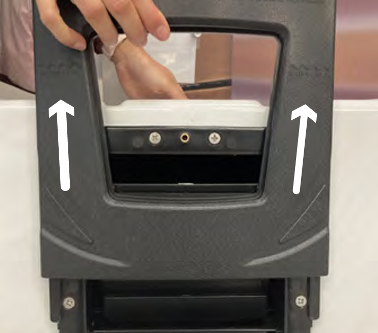 filling single filter step 2