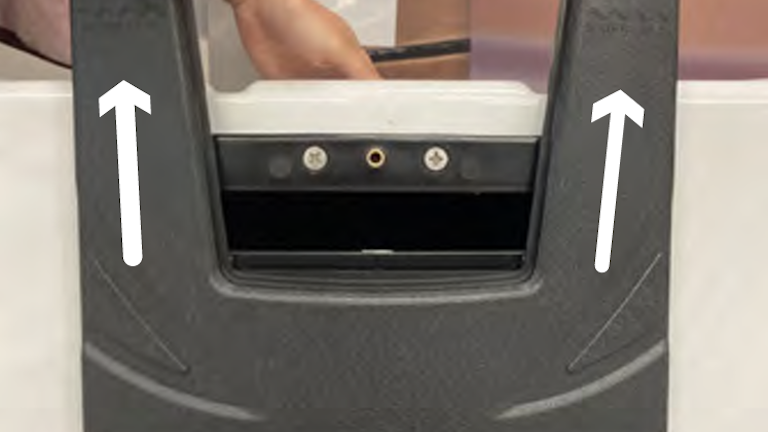 filling single filter spa step 2
