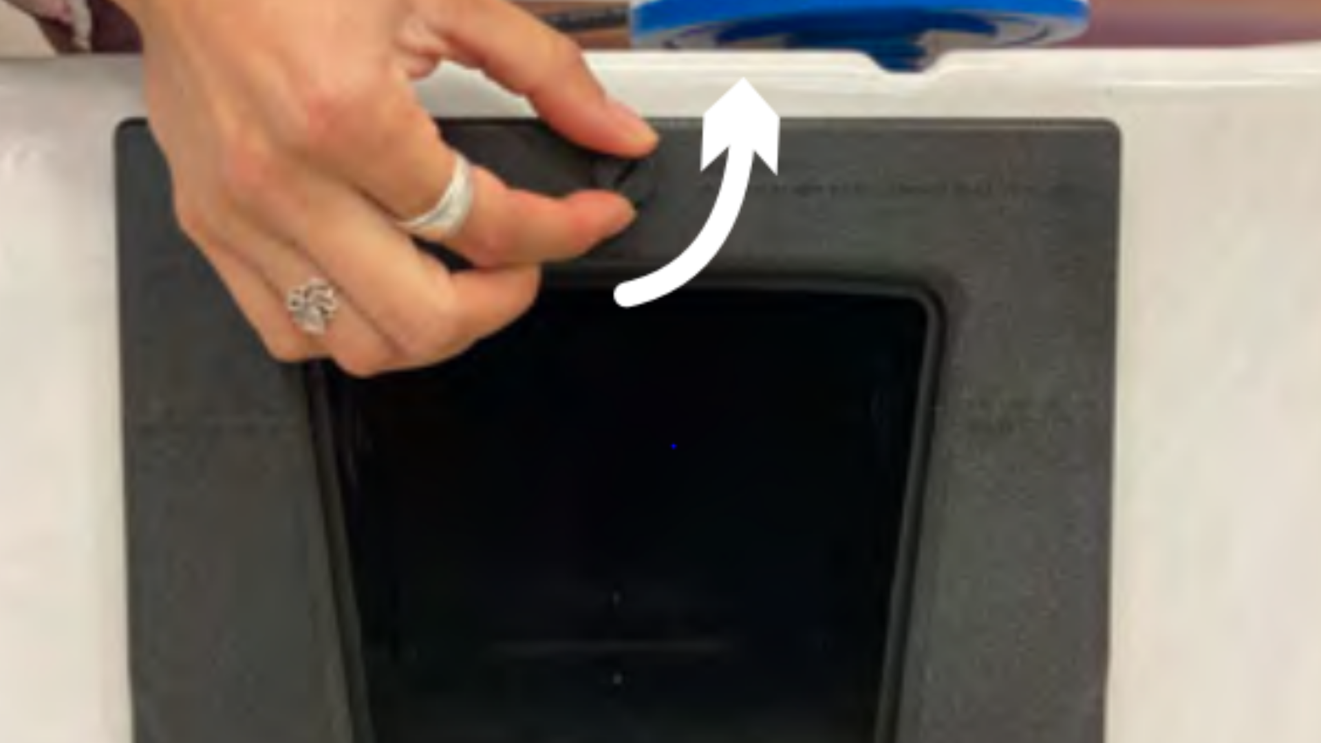 Filling single filter spa