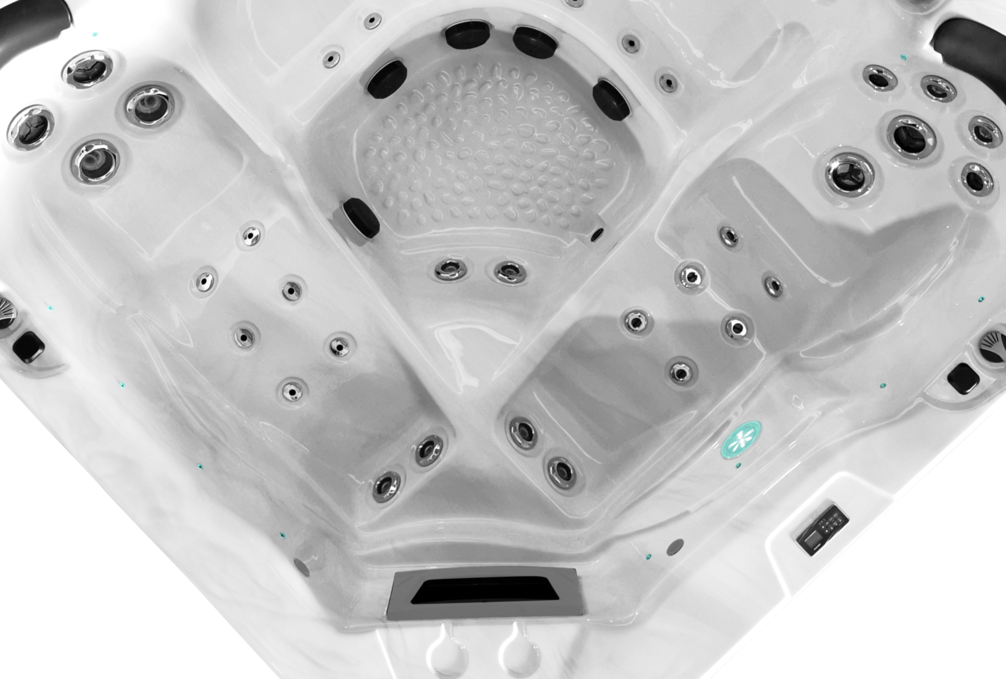 Fisher 8 Two Hydromassage Loungers with Foot Massage