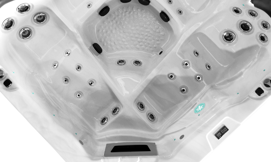 Fisher 8 Two Hydromassage Loungers with Foot Massage