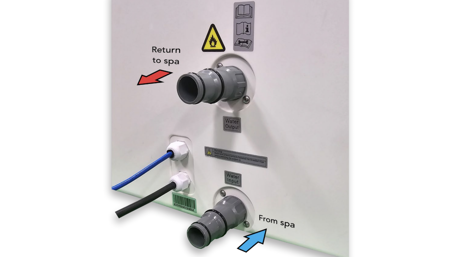 Ecocube plumbing